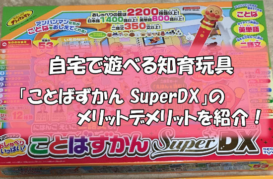 アイキャッチ18 550x360 - 「こどもずかんSuper DX」を買った感想とメリットデメリット