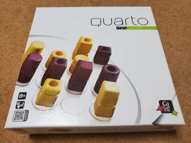 クアトル - ボードゲーム「Quarto（クアルト）」を購入した感想と口コミ